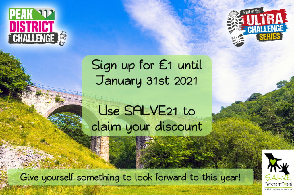 Sign up for the Peak District Challenge for SALVE